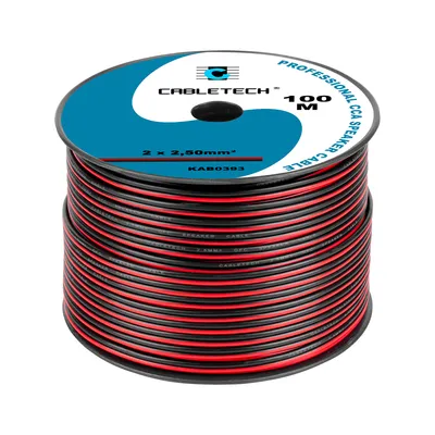 Immagine prodotto di Cavo per altoparlanti Cabletech 2,5 mm CCA KAB0393