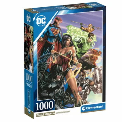 Produktbild von Clementoni DC Comics, 1000 Stück(e), Comics, 18 Jahr(e)