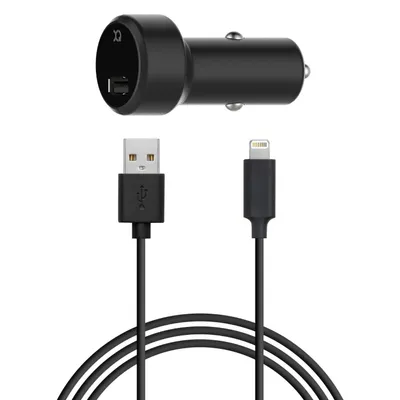 Immagine prodotto di Caricatore da auto Lightning 2,4A 12W Nero