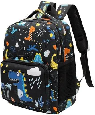 Productafbeelding van Kinder Rugzak met Schattige Dinosaurus Print voor Peuters