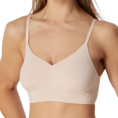 Produktbild von SCHIESSER Invisible Soft bralette (1-pack), dames bustier microvezel uitneembare pads zandkleur
