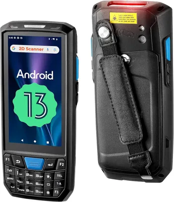 Produktbild von Handscanner mit Android 13 und 1D- und 2D-QR-Code-Scanner für den Einsatz im Lager