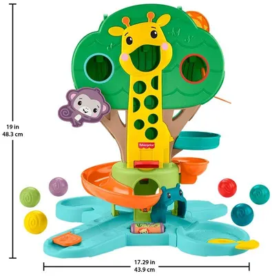 Obrázok produktu pre Fisher-Price JLB97, 0,5 rok / roky, Zvukové efekty, Vyžadované batérie, AA, Plast, Viacfarebný