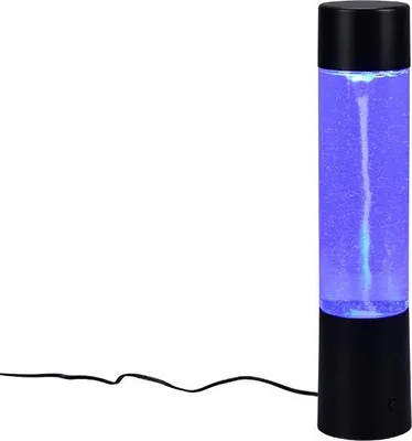 Produktbild von Reality LED Tischleuchte Tornado Ø 7 x 34 cm RGB schwarz matt