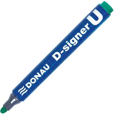 Obrázok produktu pre Pernamentný popisovač Donau D-Signer, zelený