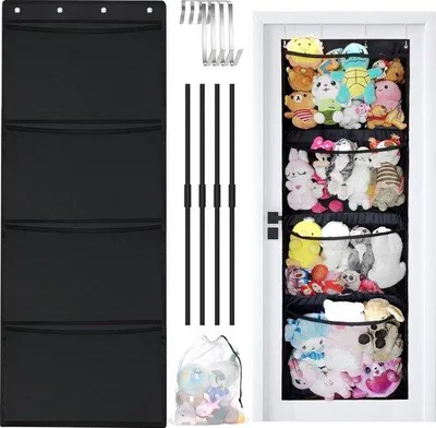 Produktbild von Famanu Aufbewahrung für Kuscheltiere - Über-Tür-Organizer für Kinderzimmer