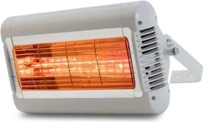 Produktbild von TANSUN Infrarot-Quarzheizstrahler Sorrento IP 2,0 kW, Farbe:Weiss