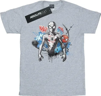 Produktbild von Marvel - T-Shirt für Herren BI45469 (XL) (Grau)