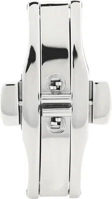 Image de Boucle déployante papillon - Bracelet automatique double clic à fermeture métallique pour montres hommes