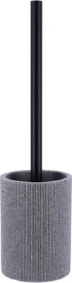 Produktbild von TENDANCE | Toilettenbürste - Klobürste - 36 cm - Grau-Schwarz - Toilettenbürstengarnitur - Rund