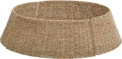 Obrázok produktu pre vidaXL Obojok na vianočný stromček hnedý 105 x 105 x 28 cm morská tráva