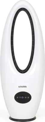 Image de Ventilateur de table 45w 3 vitesses blanc - Scholtes - SCSP500D -