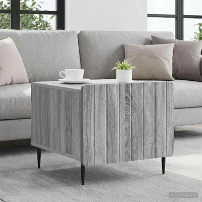 Immagine prodotto di vidaXL Tavolino da salotto Sonoma grigio 49 x 50 x 42 cm in materiale composito