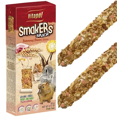 Image de Vitapol Smakers pour rongeurs - bacon 2pc [1119]