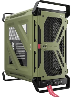 Produktbild von Corsair WARTHOG - Mid tower - E-ATX - Seitenteil mit Fenster (gehärtetes Glas)