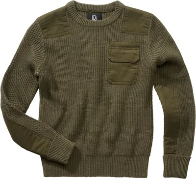 Produktbild von BRANDIT Kids BW Pullover olive Gr. 134/140