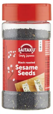 Image de Sésame noir rôti Saitaku 95 g – Aromatique & Croquant