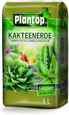 Produktbild von PLANTOP Kakteenerde, Gärtnerqualität, 5 Ltr