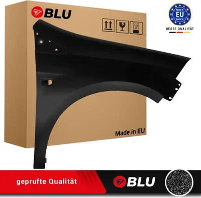 Immagine prodotto di BLU Parafango compatibile con Fiat Bravo 891B Destra Schwarz SchwarzProvoker | 2007-2014 | Anteriore | Verniciato | Pronto per il montaggio | Acciaio