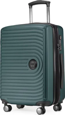 Produktbild von HAUPTSTADTKOFFER Mitte - Handgepäck Trolley erweiterbar Koffer 4 Rollen 55x40x23 cm Cary-On suitcase Hand Luggage 55 L Hardcase Bordgepäck Lufthansa EasyJet Eurowings, travel bags XL Dehnfalte,Waldgrün