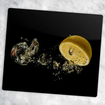 Produktbild von Glas-Herdabdeckplatten Glaskeramikkochfeld-Abdeckung Spritzschutz Glas 60 cm x 52 cm - Fruchtwasser