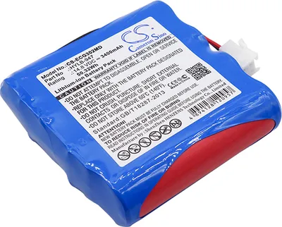 Produktbild von TECHTEK Akku Kompatibel mit [Biocare] ECG-3010, ECG-3010 Digital 3-channel ECG Ersetzt HYLB-947