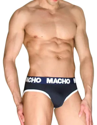 Zdjęcie produktu dla Macho – Mch008 Klasyczne Slipy W Kolorze Granatowym Xl