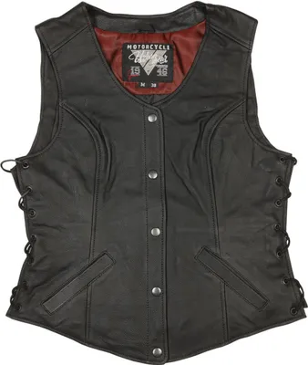 Produktbild von Modeka Diona Damen Motorrad Weste, schwarz, 44
