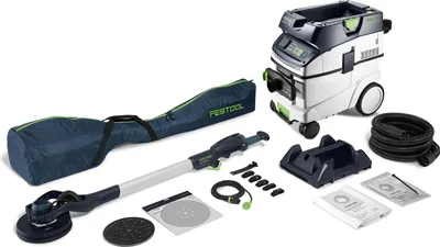 Produktbild von Festool Langhalsschleifer- und Sauger-Set PLANEX LHS 2-M 225 EQ/CTM 36-Set | 578453