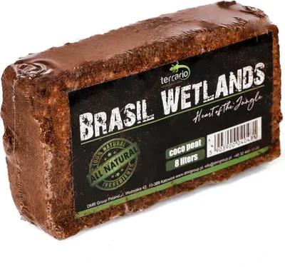 Zdjęcie produktu dla Terrario Brasil Wetlands 7l 650g - podłoże z włókien kokosa Terrario