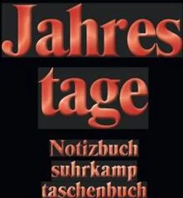 Produktbild von Notizbuch suhrkamp taschenbuch