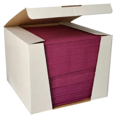 Zdjęcie produktu dla 100 serwetek Papstar ROYAL Collection 1/4 fałdy 40 cm x 40 cm fioletowe 88560