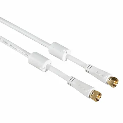 Produktbild von Hama 00122509, 5 m, F, F, Weiß