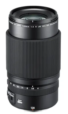 Produktbild von Fujifilm GF120mm F4.0 R LM OIS WR Marco, Makro-Teleobjektiv, 14/9, Fujifilm X