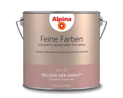 Produktbild von Alpina Feine Farben No. 19 Melodie der Anmut® edelmatt 2,5 Liter