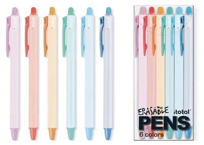Immagine prodotto di iTOTAL Set penne cancellabili - 6 colori
