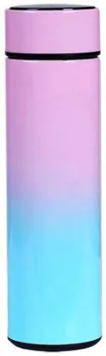Immagine prodotto di Tazza da viaggio termica da 500 ml, acciaio inossidabile, senza BPA, rosa