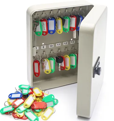 Produktbild von Wandmontierter Schlüsselschrank mit Zahlenschloss