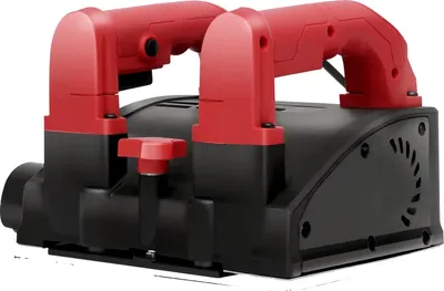 Obrázek produktu pro Elektrická nástěnná hoblovka, výkon 1200 W, šířka hoblovacího nože 16 cm, červená a černá, EU