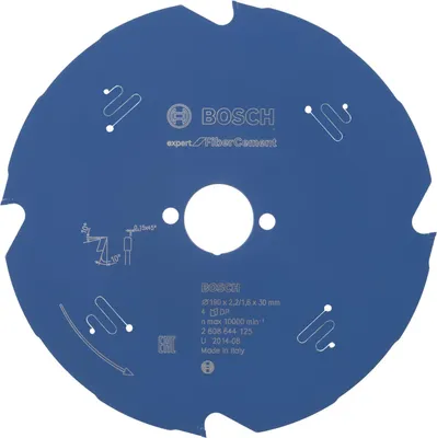 Produktbild von EXPERT Fibre Cement Kreissägeblatt, 190x2,2/1,6x30 mm, Z4