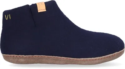 Produktbild von Hausschuhe aus 100% Wollfilz, Größe 48, atmungsaktiv, wärmeregulierend, rutschfest