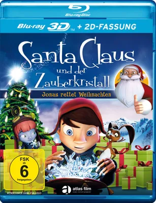 Produktbild von Santa Claus und der Zauberkristall (3D Vers.)