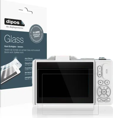 Image de 2x Protection ecrán pour Longyi Digitalkamera Verre souple Film Protecteur 9H dipos