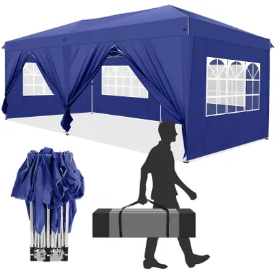 Productafbeelding van Paviljoen, waterdicht materiaal, eenvoudige montage, marineblauw