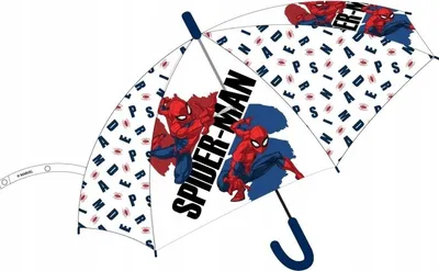 Produktbild von Spiderman Regenschirm,43,5 cm Q ,mit Bildmotiv ,transparent