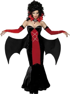 Produktbild von y Vampirkostüm Vampir Lady Frau Kostüm Kleid Gr. 36/38 (S), 40/42 (M), 44/46 (L), Größe:M