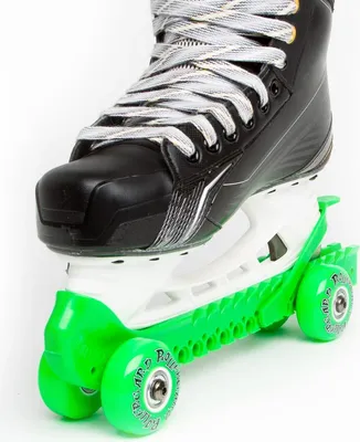 Produktbild von Rollergard Kufenschoner mit Rollen grün