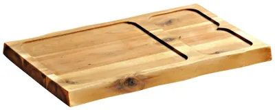 Produktbild von Gastro-Servierbrett aus Akazienholz 37,5 x 24 cm