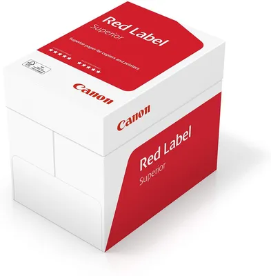 Produktbild von Canon Red Label Zero Geschäftspapier, 5x500 Blatt, A4, 80 g/m², alle Drucker hochweiß CIE 168