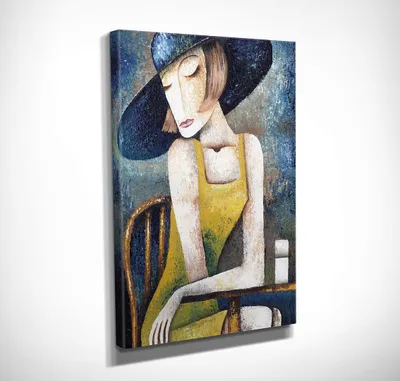 Produktbild von Wallity, DC080- MJS1306, Bunt, Leinwandbilder, 30 x 40 cm, 100% Leinwand